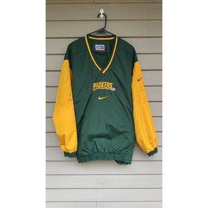 Vintage Y2K Nike Reversible Green Bay Packers Pullover NFL Pro Line